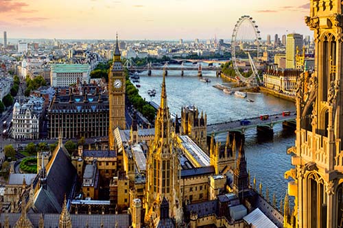 Londres – Big Ben e Westminster Bridge